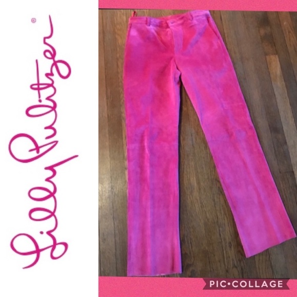 Lilly Pulitzer Pants - Host Pick Lilly Pulitzer Washable Suede Jeans 8